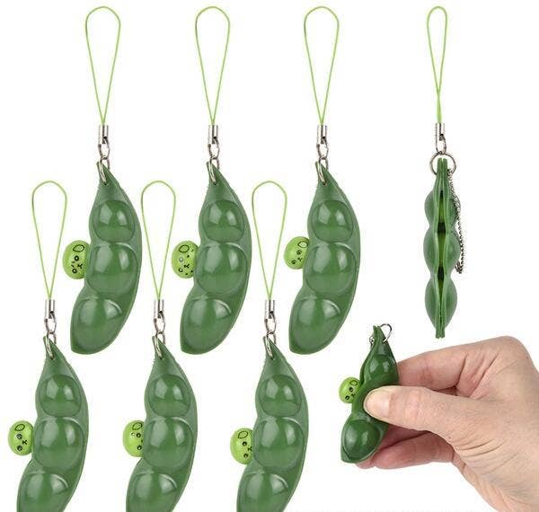 FIDGET PEAPOD CLIP ON 2.75"