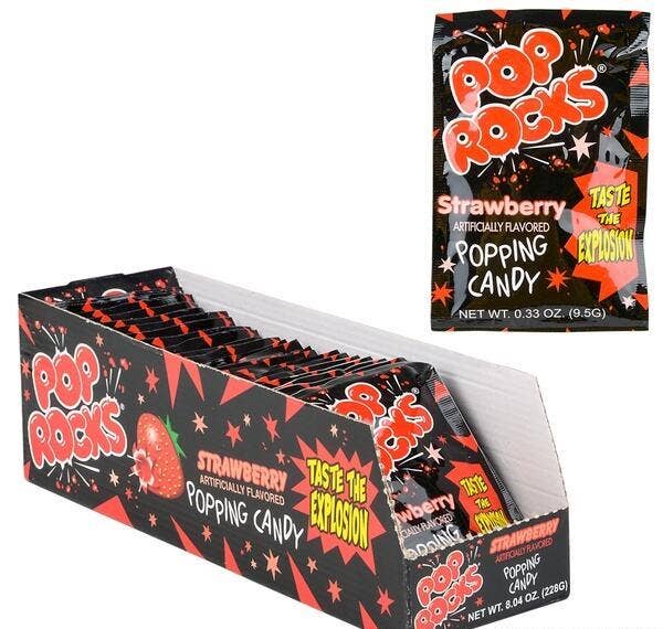 Pop Rocks - Strawberry Flavor