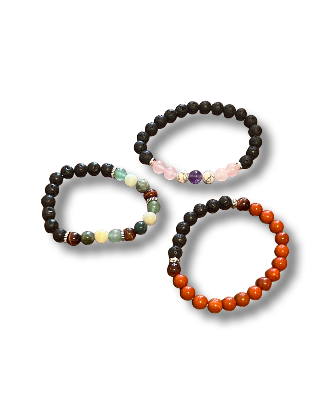 Lava Rock Bracelets -Variety
