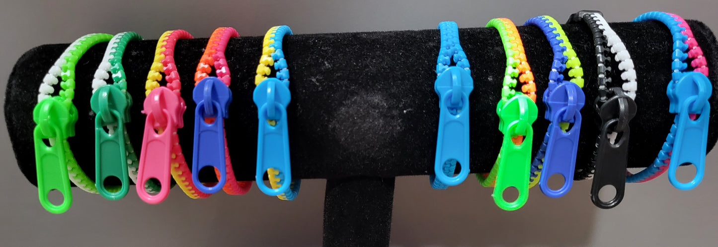 Zipper bracelet