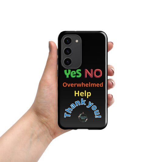 Non-verbal Tough case for Samsung®